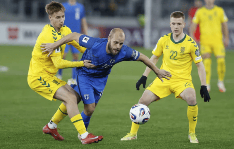 Phong độ Phần Lan vs Lithuania những trận gần đây